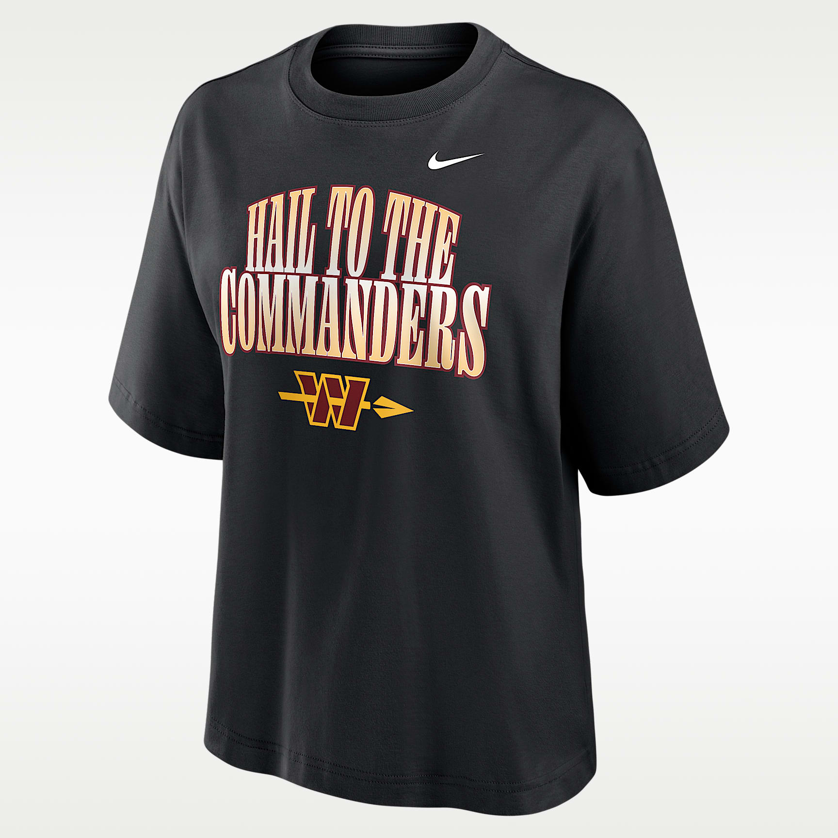 Washington Commanders Alt Redesign Boxy Women's Nike NFL T-Shirt